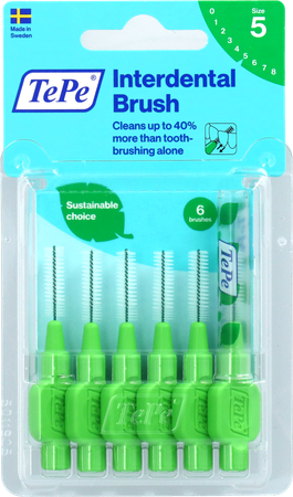 Tepe Interdental Brush 0,8mm Green 6 4