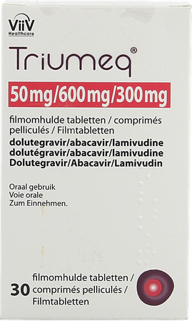 Triumeq 50/600/300mg Abacus Filmomh Tabl 30 2