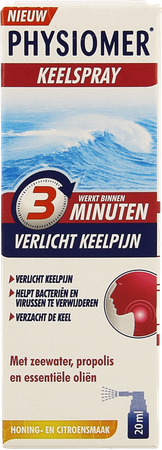 Physiomer Keelpijn Spray 20ml 2