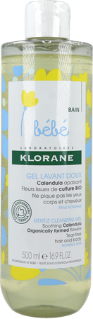 Klorane Bb Zacht Reinigingsgel 500ml 2