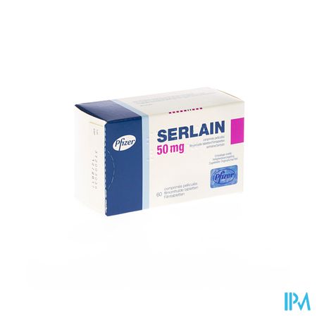 Serlain 50mg Filmomh Tabl 60