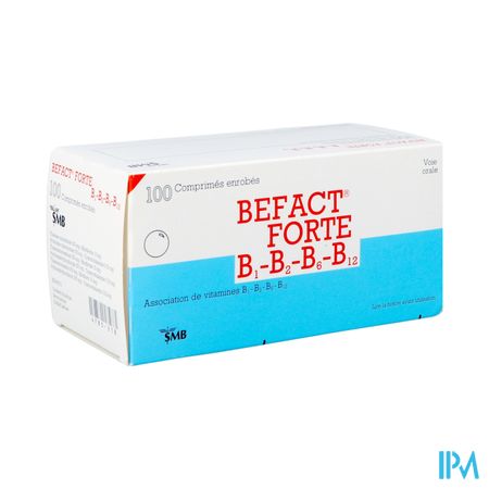 Befact Forte B1-b2-b6-b12 Comp Enrobe 100