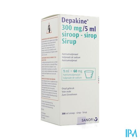 Depakine Sir 1 X 300ml 300mg/5ml - 6 %