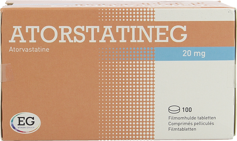 Atorstatineg 20Mg Filmomh Tabl 100 1