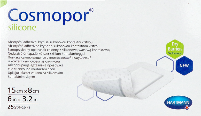Cosmopor Silicone 15,0x 8cm 25 1