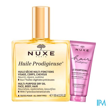 Nuxe Huile Prodigieuse Vapo 100ml+ Shampoo 30ml 1