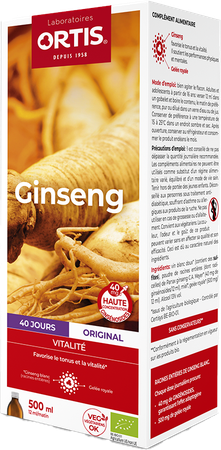 Ortis Ginseng Bio Fl 500ml 3