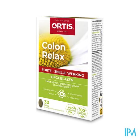 Ortis Colon Relax Forte Tabl 2x15 1