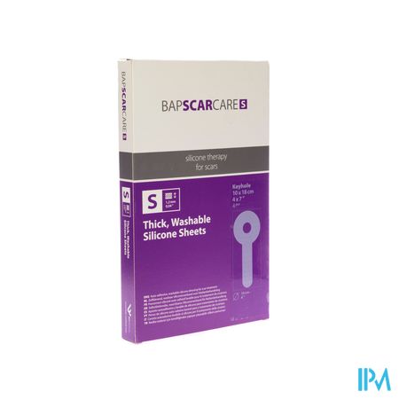 Bap Scar Care S Silicoonverb Adh Diam.10x18 2 Paar