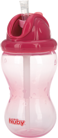 Nuby Flip-it Antilekbeker 360ml 12m+ Rose 3