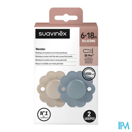 Suavinex Wonder Soother Sili.rev.6-18m Lake Duo 1