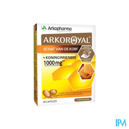 Arkoroyal Koninginnenbrij 1000mg Caps 30