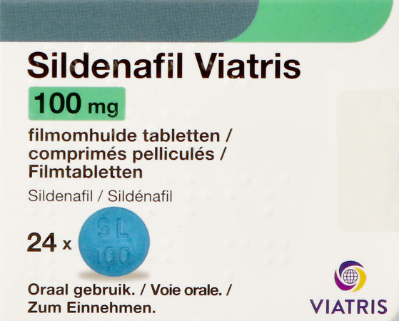 Sildenafil Viatris 100mg Comp Pell 24 4