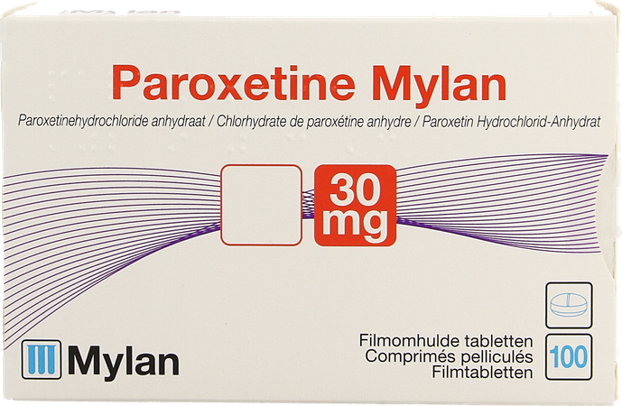 Paroxetine Viatris 30mg Tabl 100 Blister 2