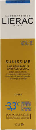 Lierac Sunissime Lait Repar.rehydra Corps Tb 150ml 2
