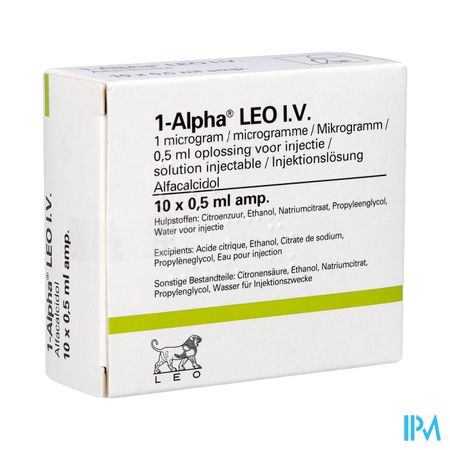 Alpha-1 Iv Amp 10x0,5ml 1mcg/0,5ml