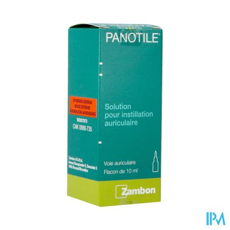 Panotile Gutt. Otic. 10ml