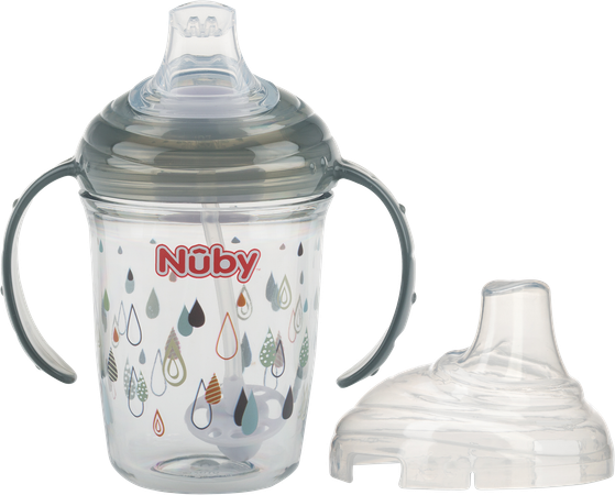 Nuby Antilekbeker Uit Tritan Met Print 240ml 6m+ 7