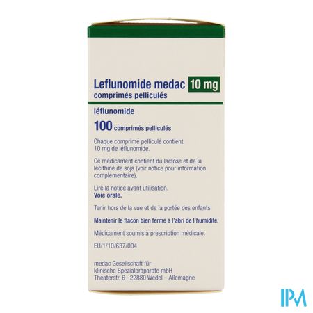 Leflunomide Medac Filmomh Tabl 100 X 10mg 4
