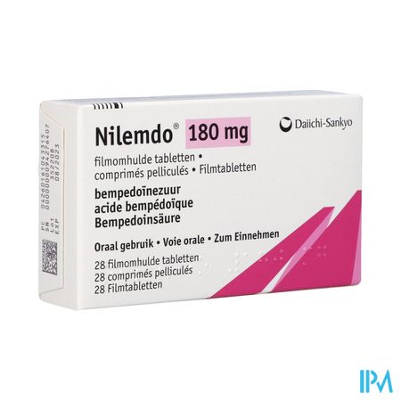 Nilemdo 180mg Filmomh Tabl 28