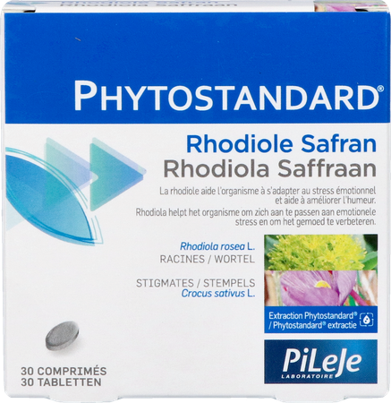 Phytostandard Rhodiola-saffraan Comp 30 1