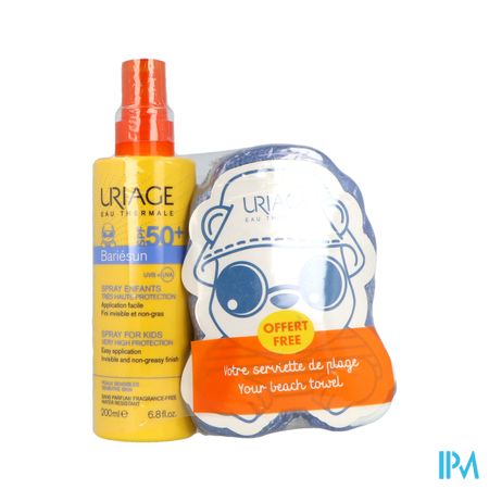 Uriage Bariesun Ip50+ Kind Spray 200ml+strandhand.