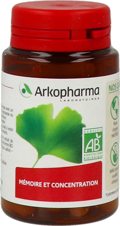 Arkogelules Ginkgo Bio Caps 45 10