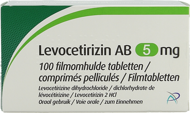 Levocetirizin Ab 5mg Comp Pell 100 X 5mg 1