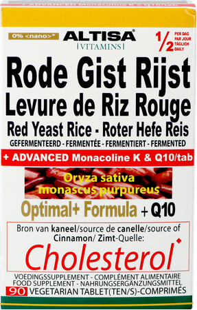 Altisa Rode Gist Rijst Optimal Formula Tabl 90 Nf 2