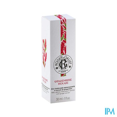 Roger&gallet Gingembre Rouge Eau Parfumee 30ml