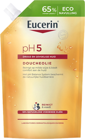 Eucerin Ph5 Douche Olie Navulling 400ml 1
