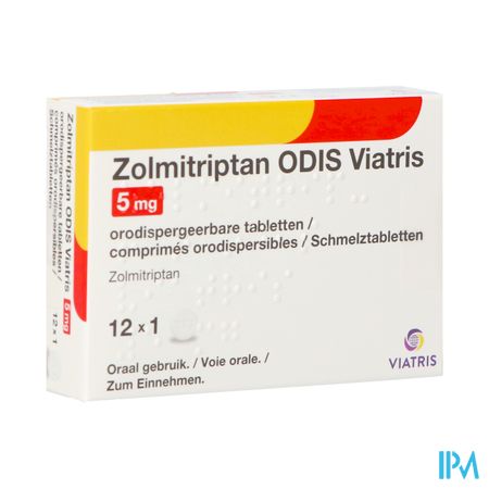 Zolmitriptan Odis Viatris 5mg Orodisp.tabl 12