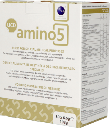 Ucd Amino 5 Pdr Zakje 30x6,6g 8