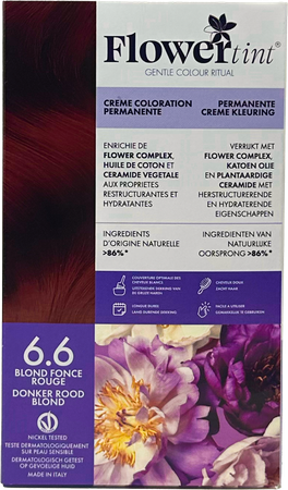 Flowertint Blond Fonce Rouge Intense 6.6 140ml 1