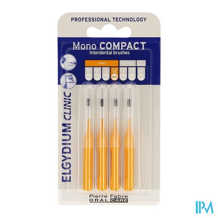 Elgydium Clinic Monocompact Orange 1