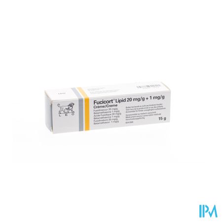 Fucicort Lipid 20mg/g + 1mg/g Creme Tube 15g