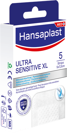 Hansaplast Pleisters Ultra Sensitive Xl 5 1