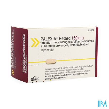 Palexia Retard 150mg Comp 60 X 150mg Ud