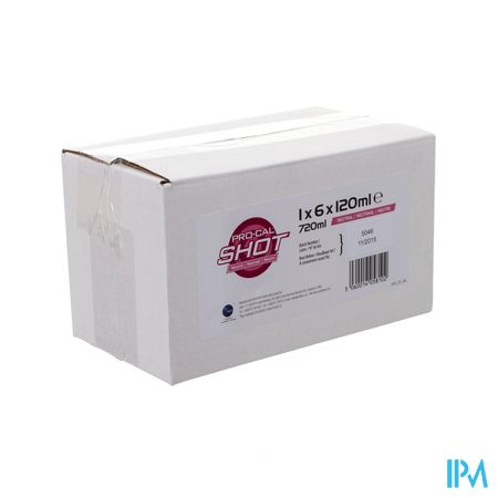 Pro-cal Shot Neutraal 6x120ml 1