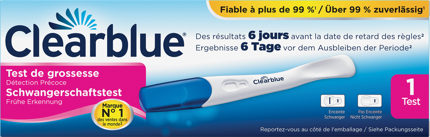 Clearblue Early Vision Stick Zwangerschapstest 1 4