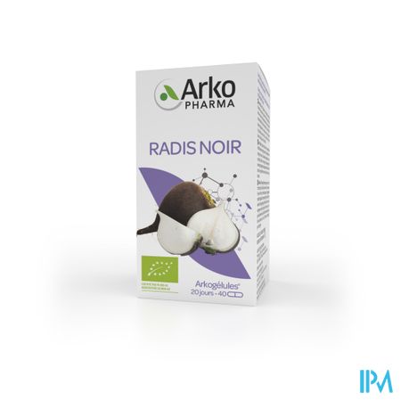 Arkogelules Radis Noir Bio Caps 40 5