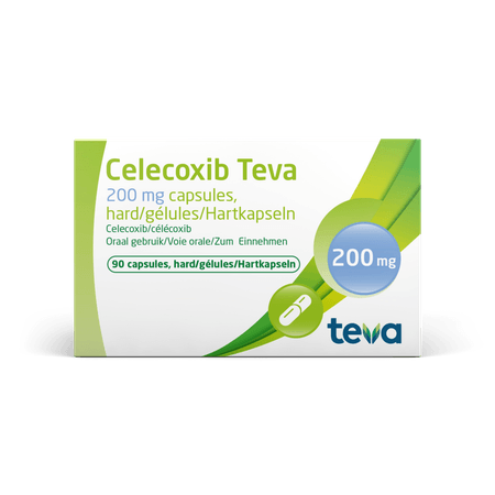 Celecoxib Teva 200mg Caps Dur 90
