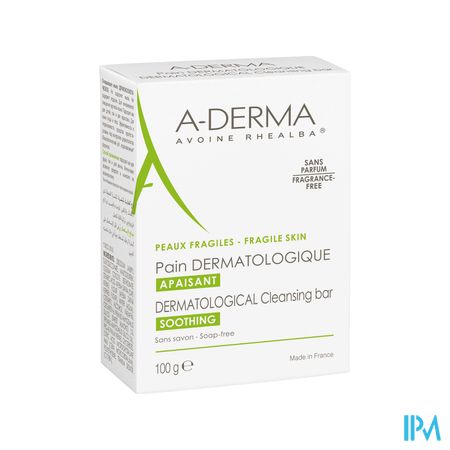 Aderma Havermelk Wasstuk 100g