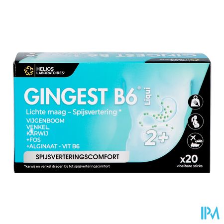 Gingest B6 Liqui Sticks 20x15ml 2
