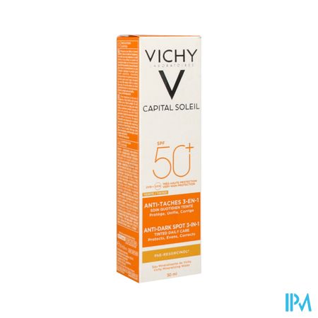 Vichy Cap Id Sol Ip50+ Cr A/pigmentvlek 3in1 50ml