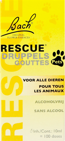 Bach Rescue Pets Druppels 10ml 2