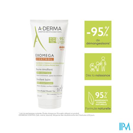 Aderma Exomega Control Balsem Emolierend 200ml 18