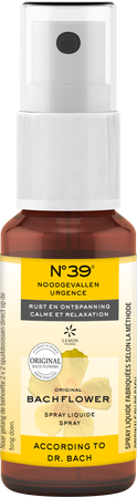 Bachbloesem Bio N°39 Noodgevallen Spray 20ml 2