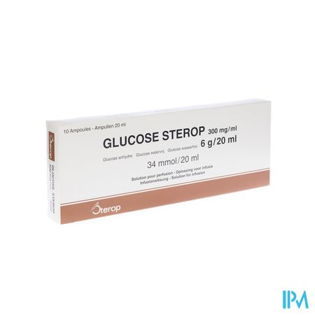 Glucose 30 % Sterop 6g/20ml 10