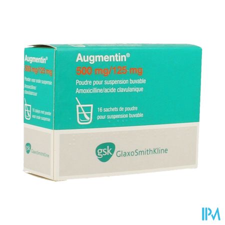 Augmentin Sach 16 X 500mg/125mg 2